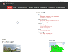 Tablet Screenshot of feuerwehr-tespe.de